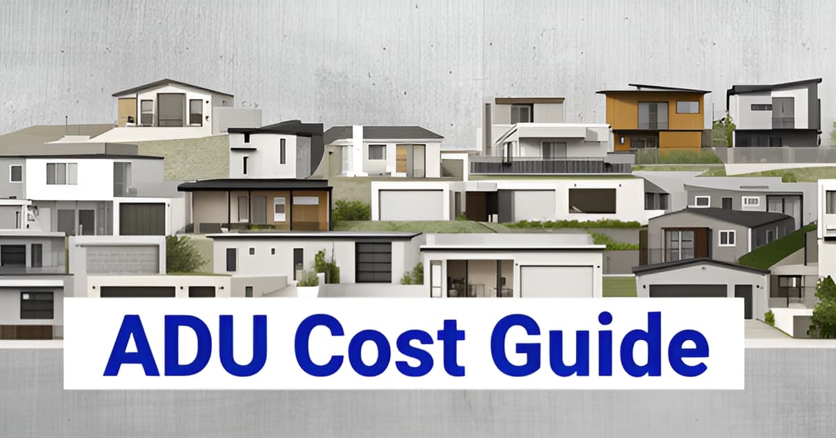 ADU Cost in Los Angeles: Per-Square-Foot Pricing Breakdown