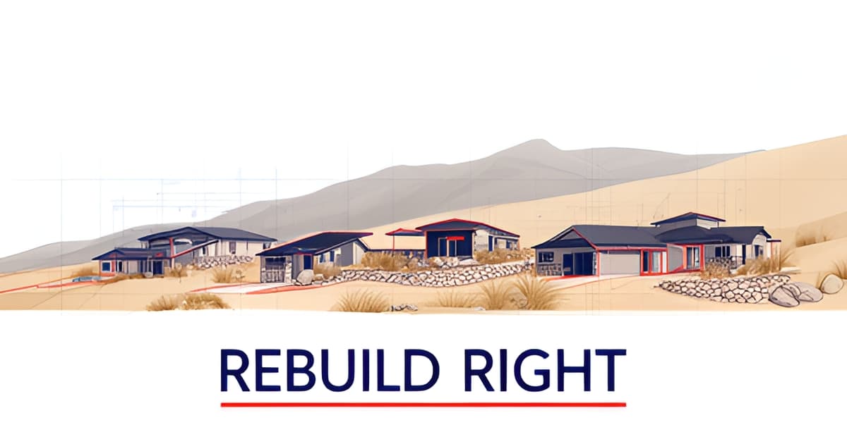 Altadena Rebuilding Codes: WUI Requirements for LA County Fire Areas