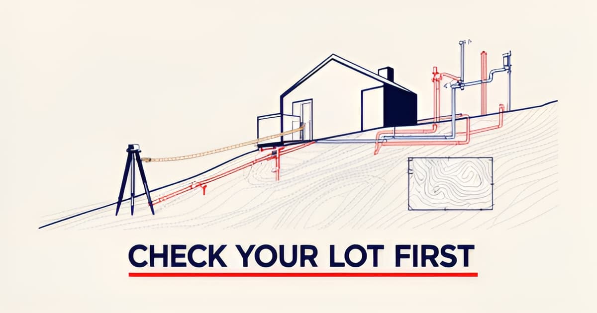 Build New on Your Existing Lot: Feasibility Checks Before You Design