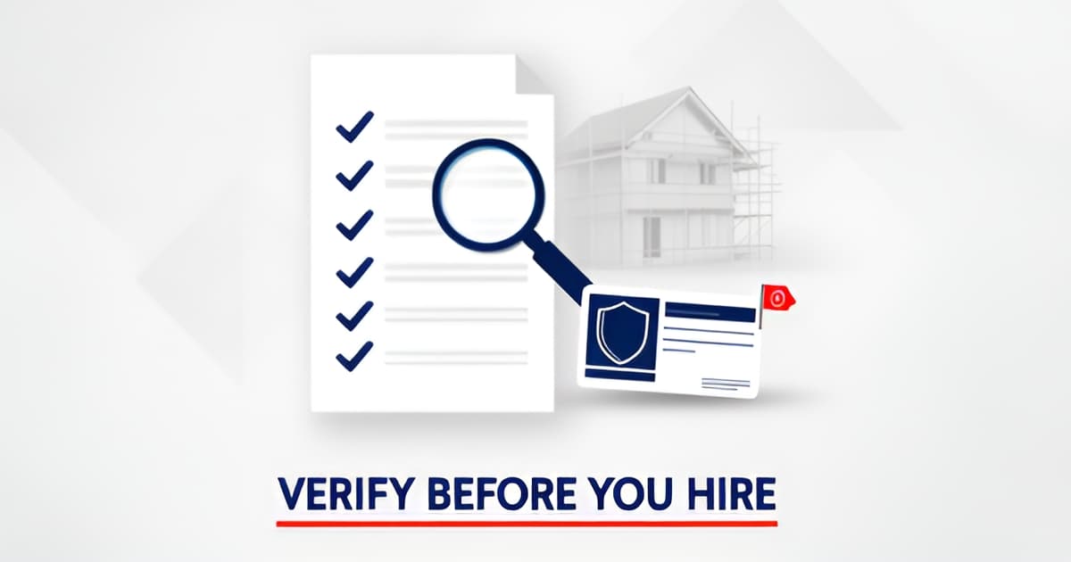 Contractor Verification System: Checking Licenses, Bonds, and Complaints