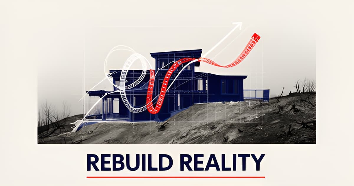 Cost to Rebuild a House After a Fire in California: What Drives the Number