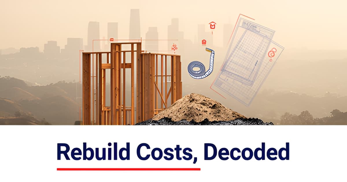 Cost to Rebuild a House After a Fire in Los Angeles: 2026 Numbers