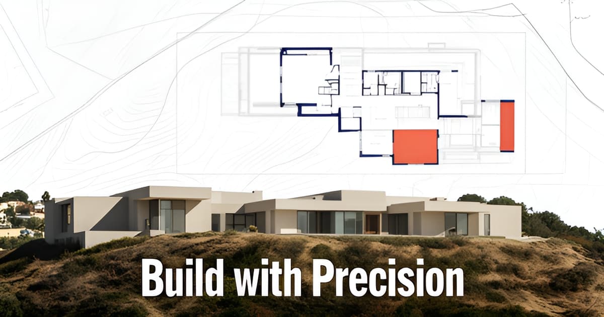 Custom Home Design in Altadena: Turning a Lot Survey Into a Floor Plan