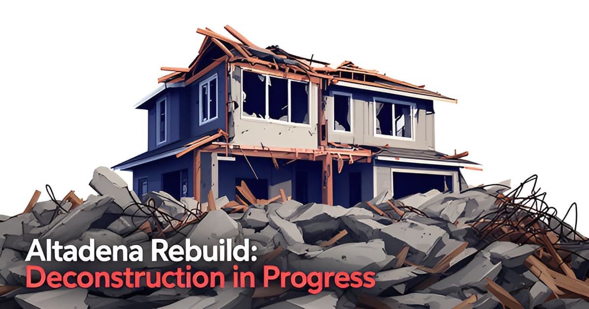 Demolish and Rebuild in Altadena: Tear-Down Costs and Timeline