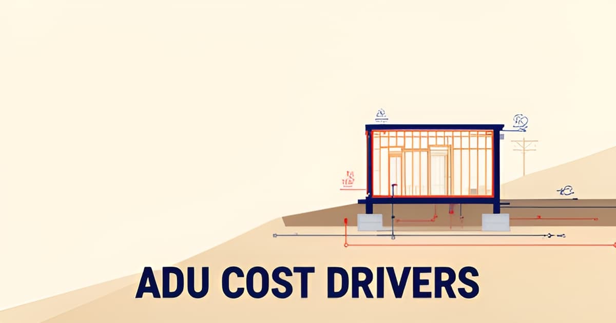 Detached ADU Costs in California: What Drives the Price Up