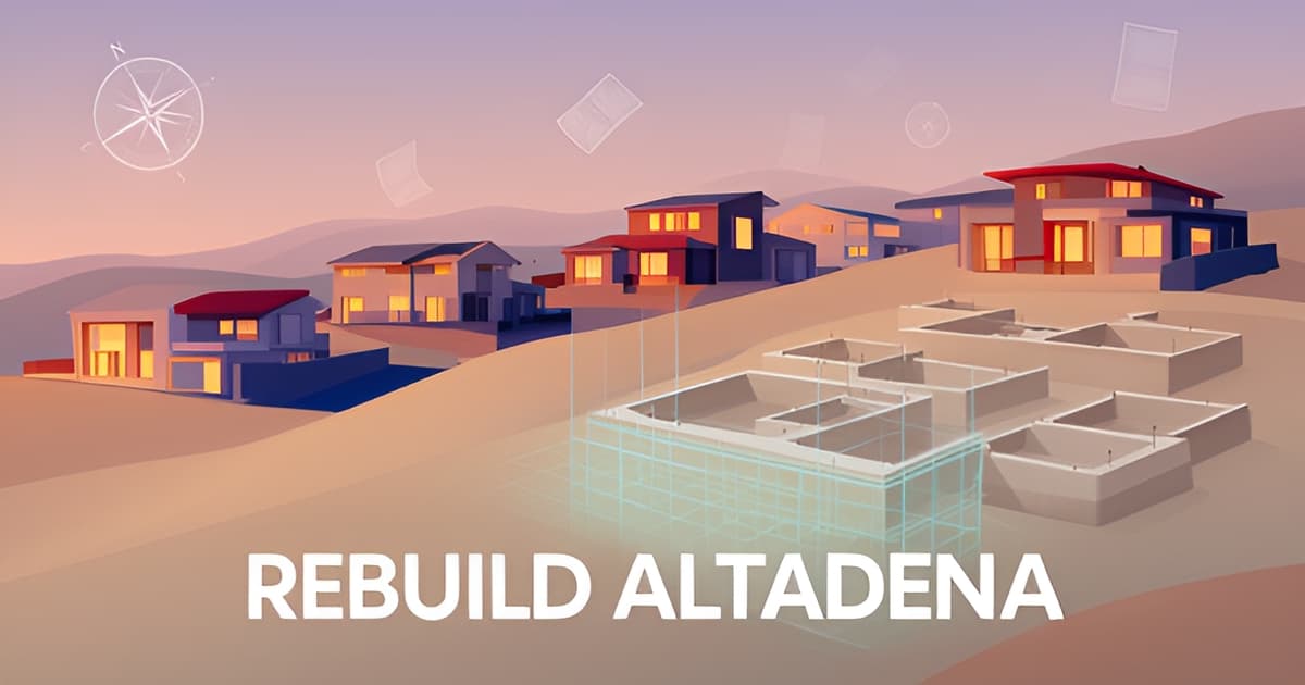 Eaton Fire Rebuild Resources for Altadena Homeowners: A Directory