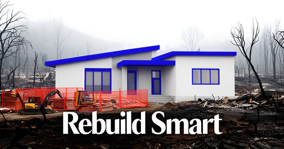 Fire Rebuild Cost in California: What Drives Post-Wildfire Construction Pricing