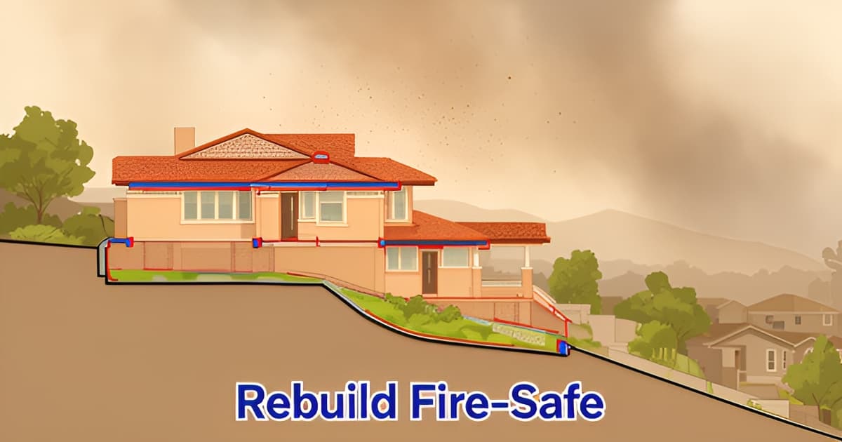 Fire Rebuild Design in Altadena: Rebuilding to WUI Standards Without Losing Character