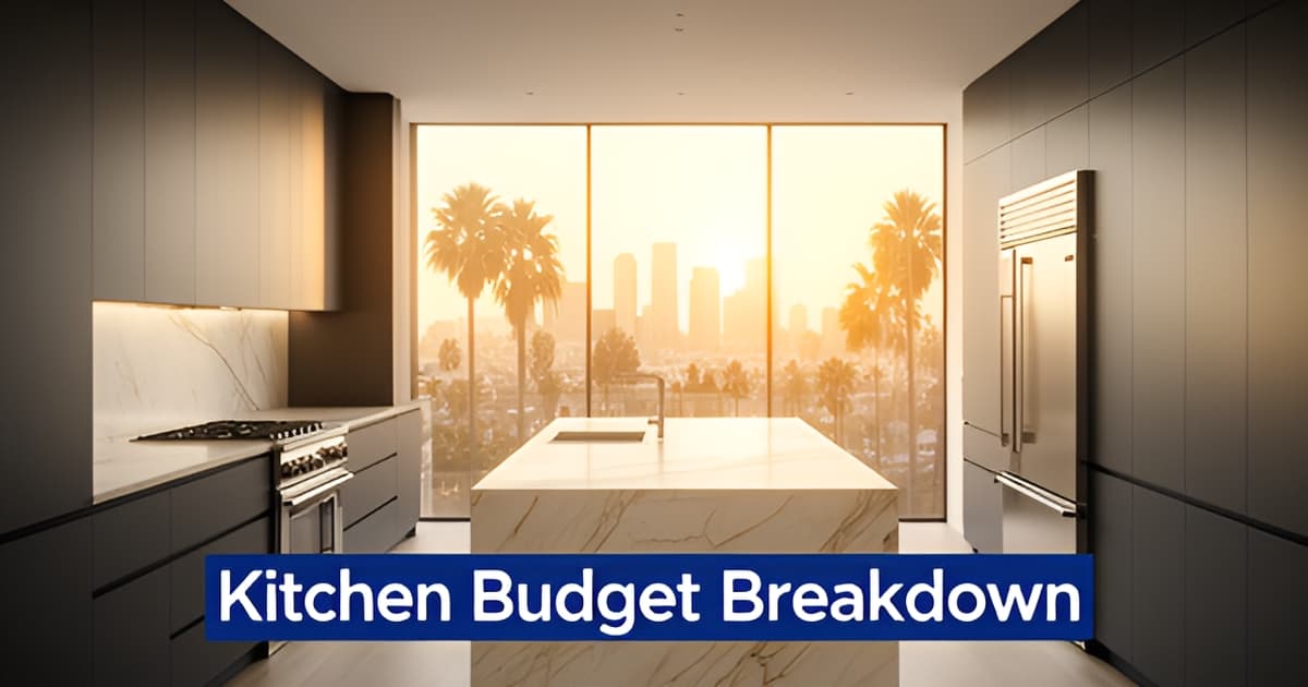 High-End Kitchen Remodel in Los Angeles: Where the Budget Actually Goes