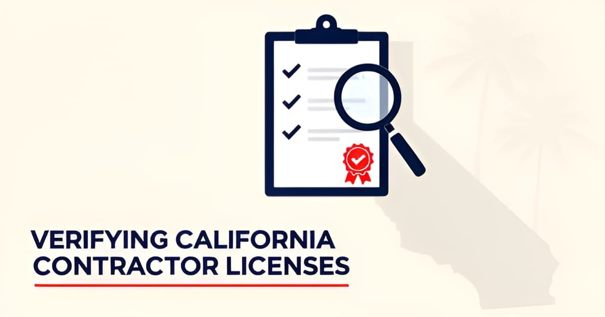 How to Verify a Contractor License in California: CSLB Lookup Step by Step