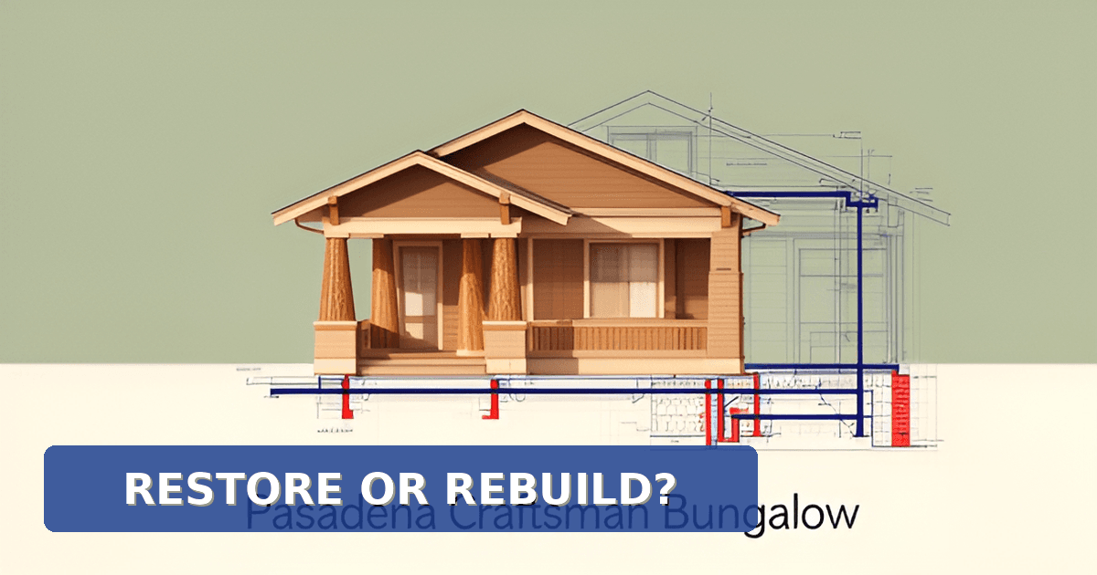 Restoring a Craftsman Home: Costs and Considerations in the Pasadena Area