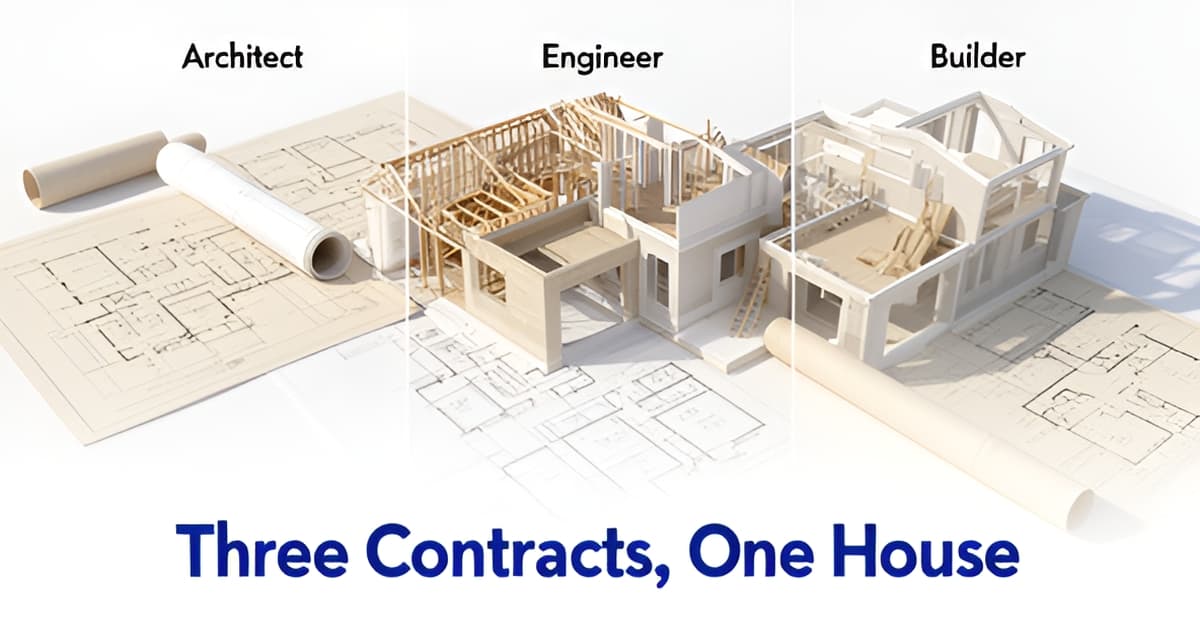 Separate Contracts, One Project: Coordinating Architect, Engineer, and Builder